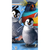 Happy Feet Party Printed Plastic Tablecover (1 ct)